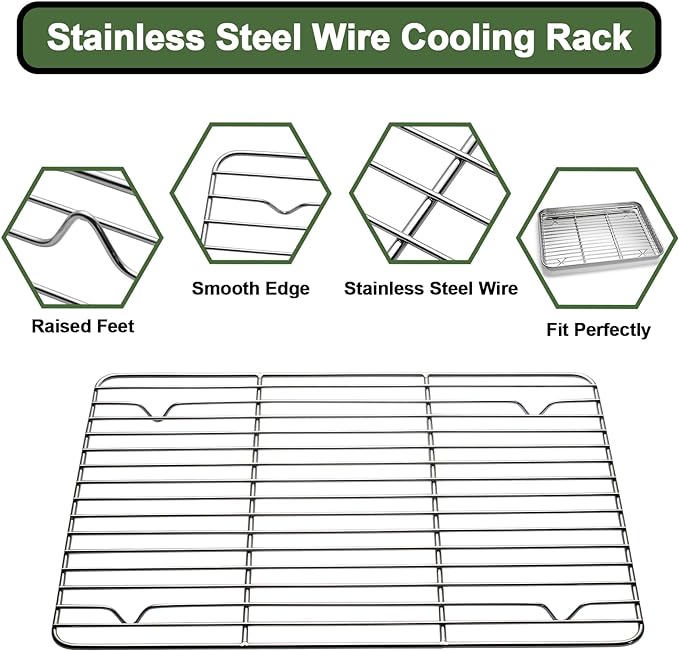 Baking Sheet Tray Cooling Rack - Image 4