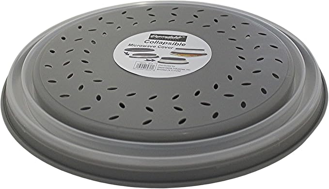 Dependable Industries' 2-in-1 Collapsible Microwave Splatter Guard Cover & - Image 4