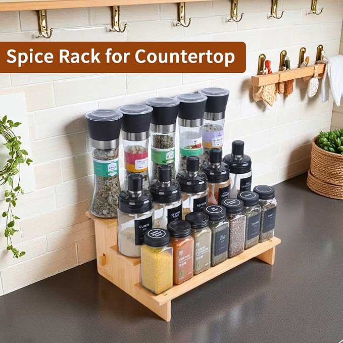 JinDoWin 3 Tiered Spice Rack Organizer - Image 5