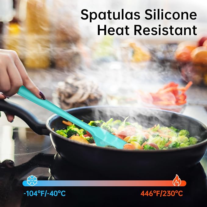 5-Piece Silicone Spatula Set - Image 3