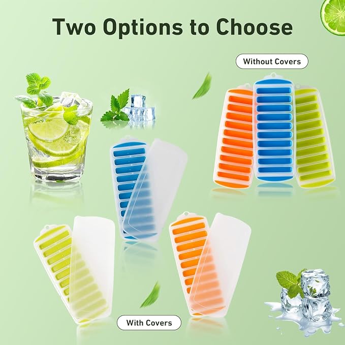 Water Bottle Silicone Ice Cube Tray by Lily's Home - Image 4