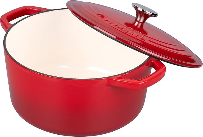 VORRINGARD Enameled Cast Iron Dutch Oven Pot - Image 6