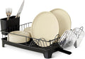 Amazon Basics Stainless Steel Dish Drying Rack, 15.2 x 11.6 x 4 in. by AmazonBasics