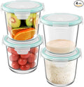 3 Cup Glass Meal Prep Containers by Freshmage