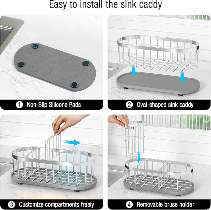 Sponge Holder for Kitchen Sink - Image 5