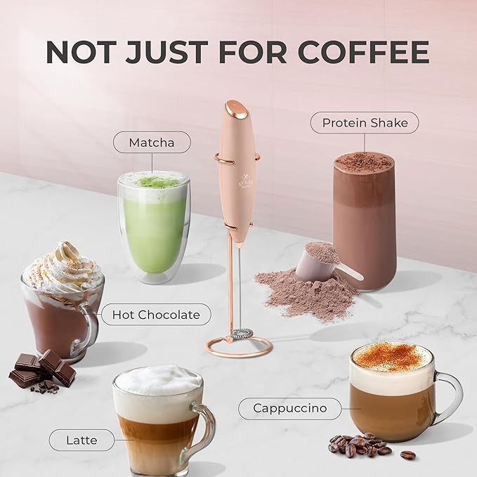 Zulay Kitchen Powerful Milk Frother Wand - Image 3