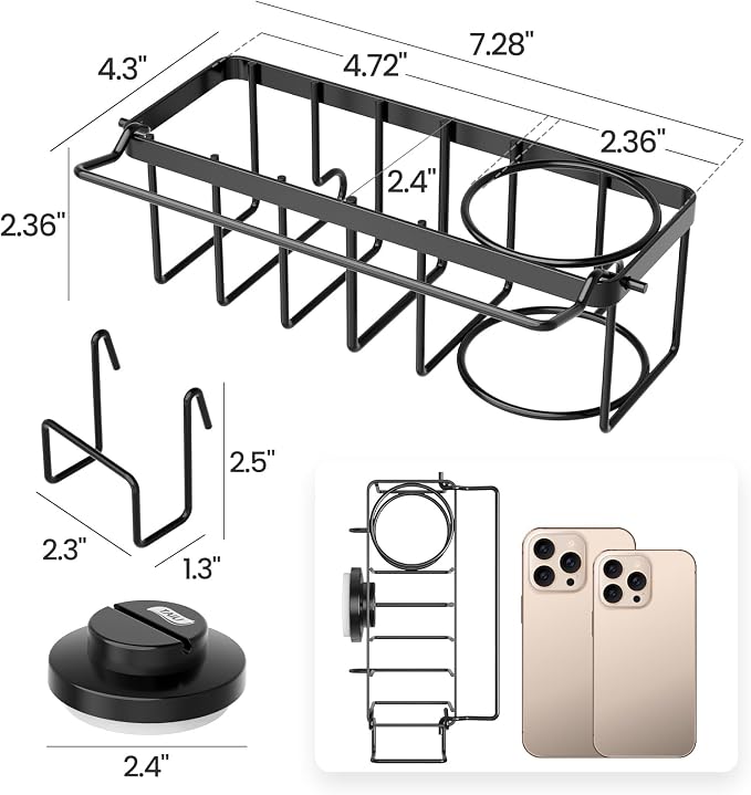 TAILI 4-in-1 Sponge Holder for Kitchen Sink - Image 3