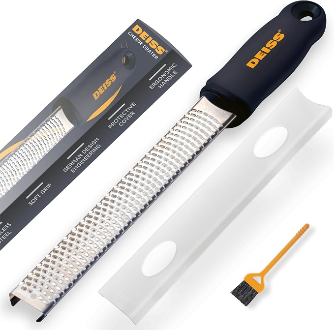 Deiss PRO Citrus Zester & Cheese Grater by DeissKitchenware