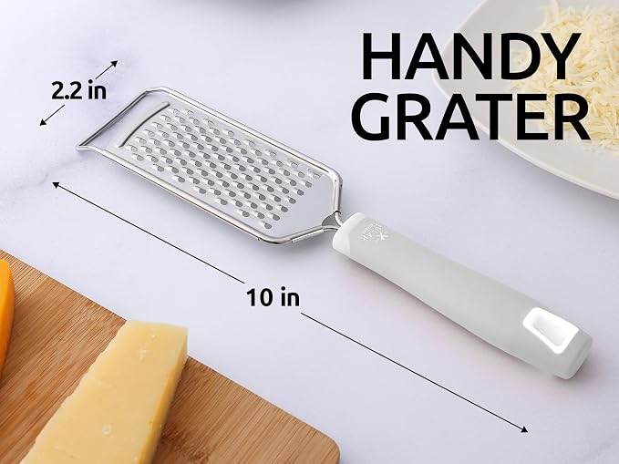 Zulay Kitchen Professional Cheese Grater Stainless Steel - Image 7