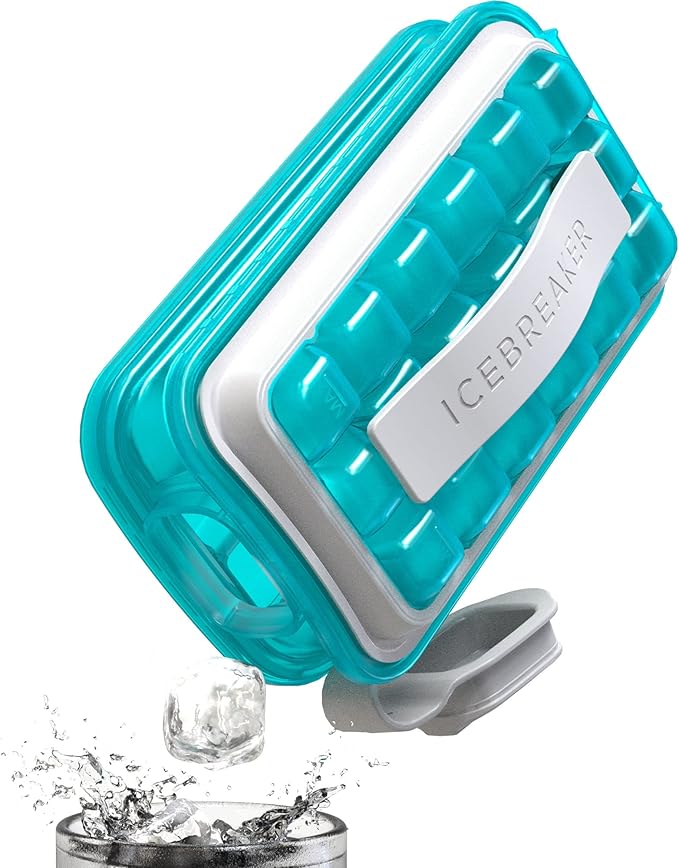 Ice Cube Tray with Lid by ICEBREAKER