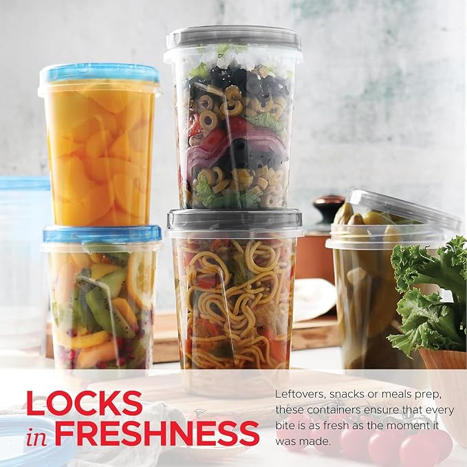 Tafura 10 Pack Leakproof Freezer Containers - Image 3