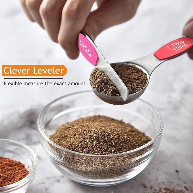 Magnetic Measuring Spoons Set - Image 5