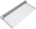 Surpahs 20.5 x 15.5 Inch Roll-Up Dish Drying Rack, Fits Across Sink Openings up by Surpahs