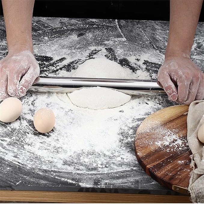 Rolling pin, Smooth Stainless Steel Rolling Pin, Rolling Pin - Image 8
