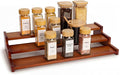 Spice Rack Kitchen Cabinet Organizer-18-Inch Bamboo Spice Organizer by Unknown