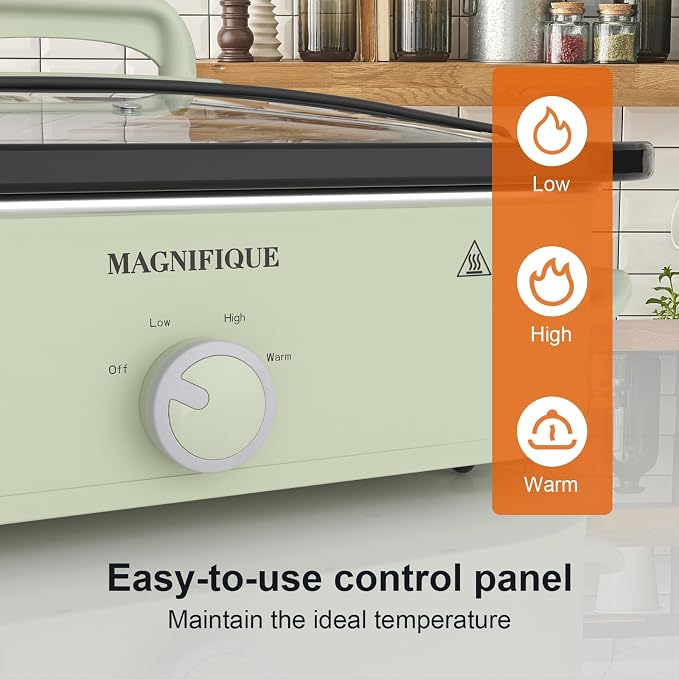 MAGNIFIQUE 4 Quart Slow Cooker - Image 3