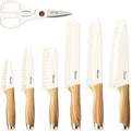 Knife set, 13 Pieces Kitchen Knives Set, Nonstick Ceramic Anti-Rust Coating and by EnergizeYourCooking