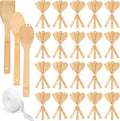 Reallnaive 72 Pcs Bamboo Spatula Wooden Kitchen Utensil Bulk 12''wood Spoon by Unknown
