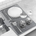 Silicone Dish Drying Mat for Kitchen Counter, Dish Drainer Mat, Non-Slip Drying by Unknown