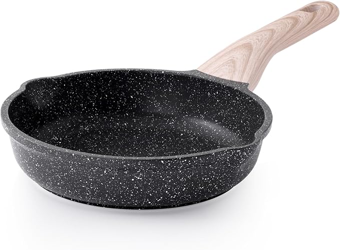 Kordisen Nonstick Frying Pan Skillet, 8 Inch Small Egg Omelet Pan, Healthy and by Kordisen