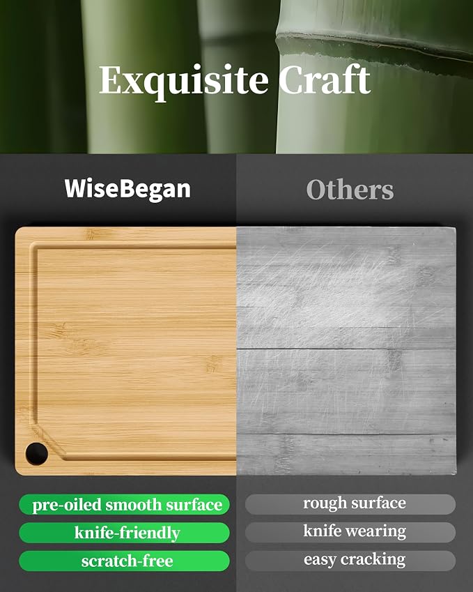 Kitsure Bamboo Cutting Board - Image 4