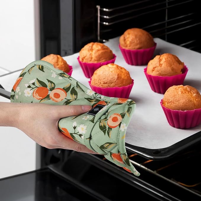 BONTHEE Pot Holders for Kitchen Heat Resistant Hot Pads for Countertops Oven - Image 3