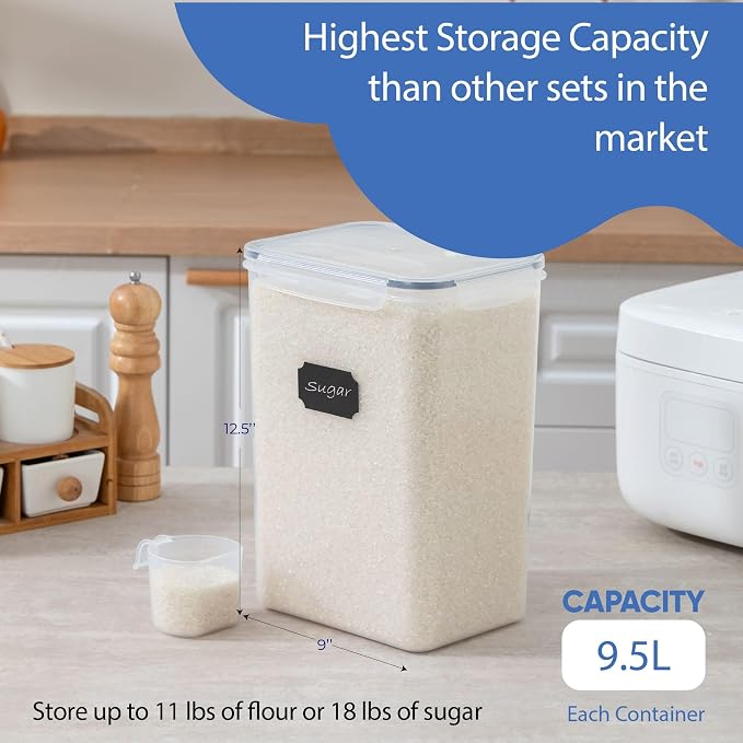 Chef's Path Airtight Food Storage Containers - Image 2