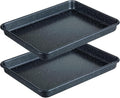 Walooza 11 Inch Nonstick Baking Sheets Set of 2, Carbon Steel Cookie Sheets by Walooza