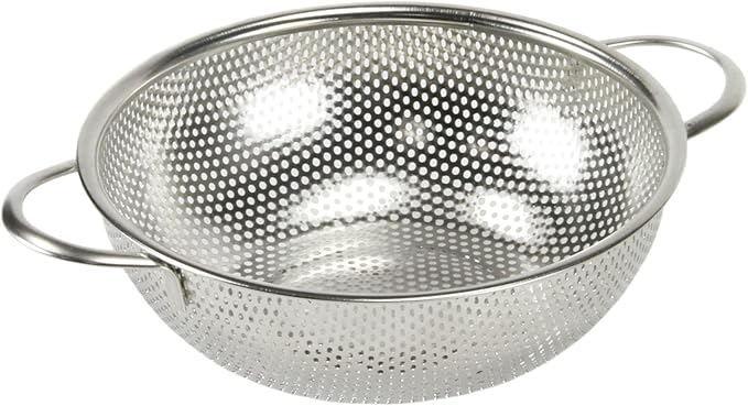 Chef Craft Select Microperforated Colander, 1.5 quart, Stainless Steel by ChefCraft