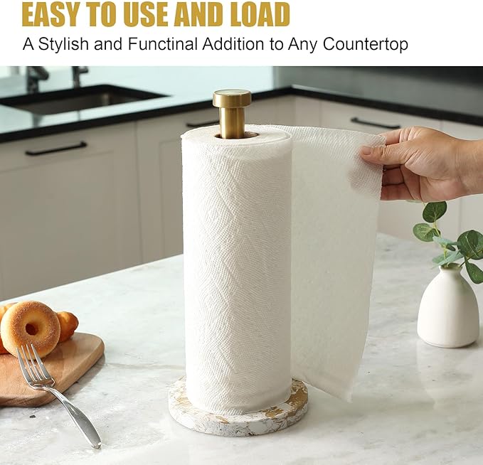 Koville Paper Towel Holder Countertop, Standing Paper Roll Holder - Image 6