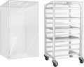 BIEAMA Bun Rack Cover – 10 Tier Half Size Commercial Bakers Racks Speed Pan by BIEAMA