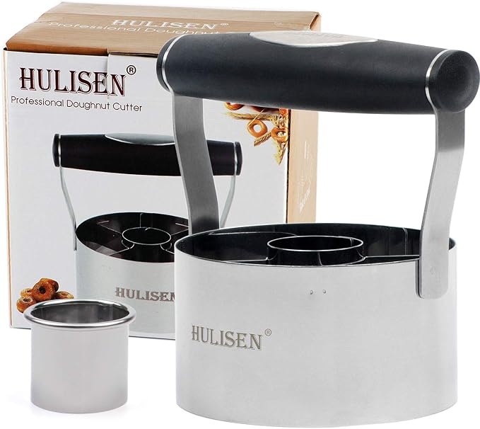 HULISEN Donut Cutter, 3.5 inch Stainless Steel Doughnut Cutter - Image 2