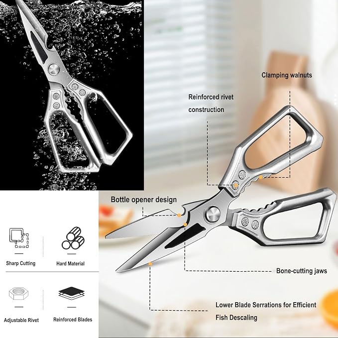 Heavy Duty Kitchen Scissors - Image 8