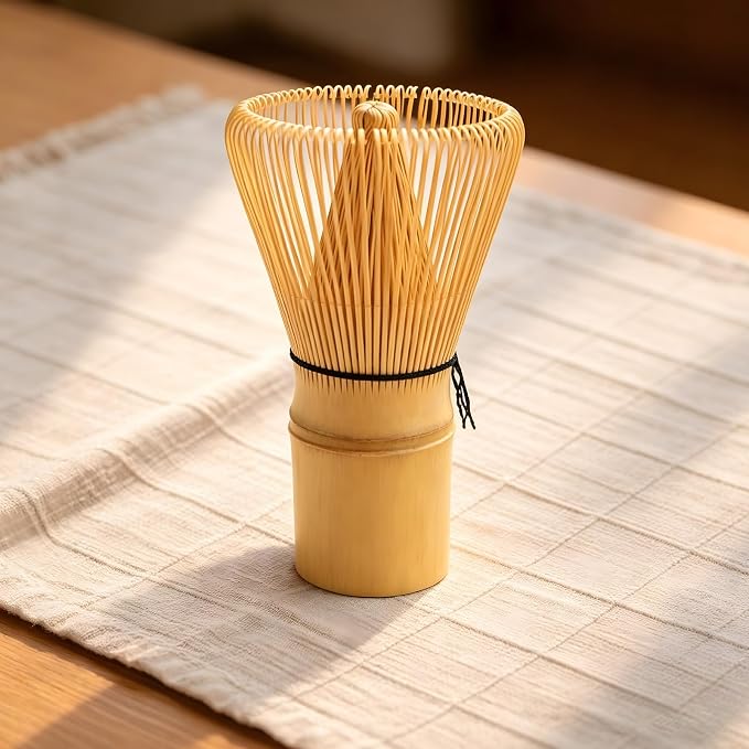 Matcha Whisk - Bamboo 100 Prong Handcrafted Natural Whisk - Image 5