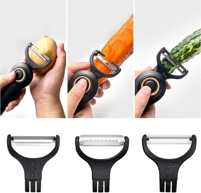 3-in-1 Electric Peeler | Auto Blade - Image 8