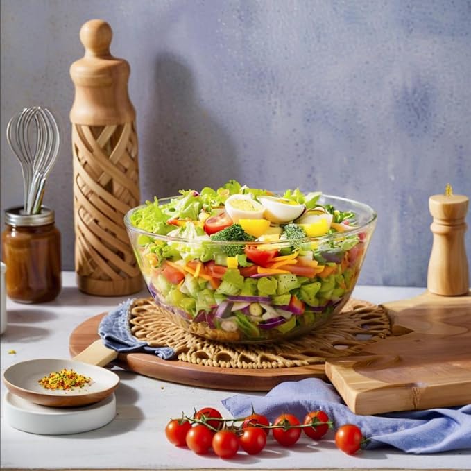 4.7QT Large Glass Mixing Bowl - Image 6