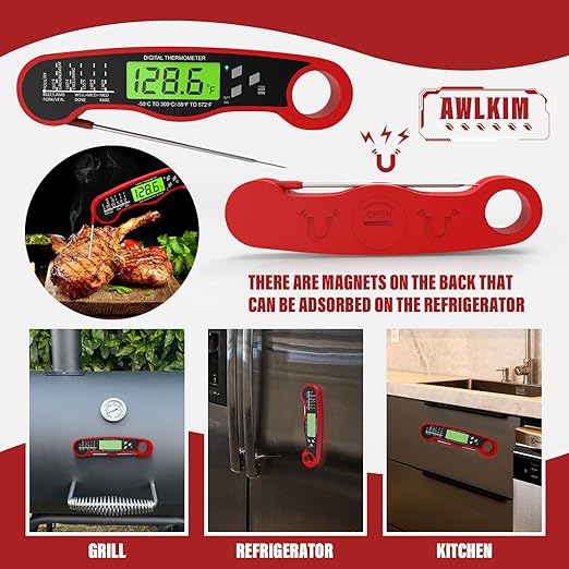 AWLKIM Digital Meat Thermometer - Image 6