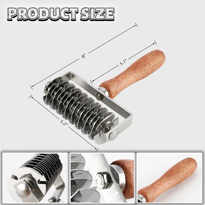 Pastry Lattice Roller Cutter - Image 5