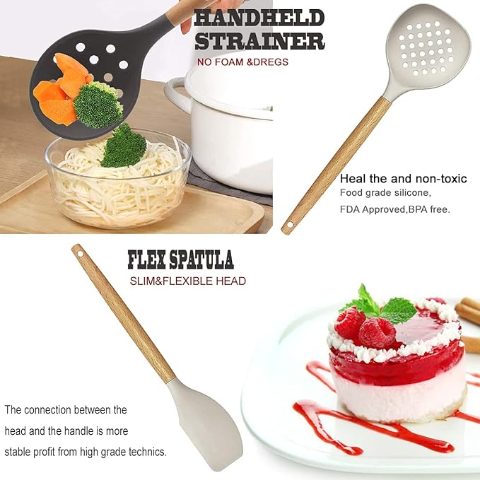 Kitchen Utensils Set- 35 PCs Cooking Utensils - Image 6
