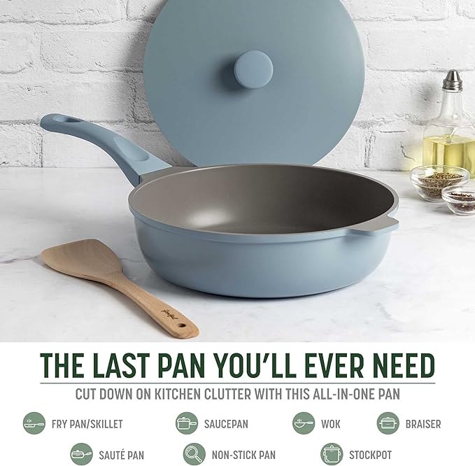 Goodful All-in-One Pan, High-Performance Cast Construction, Dishwasher Safe - Image 2