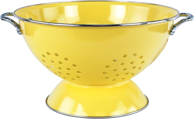 Calypso Basics by Reston Lloyd Powder Coated Enameled Colander, 5 Quart by RestonLloyd