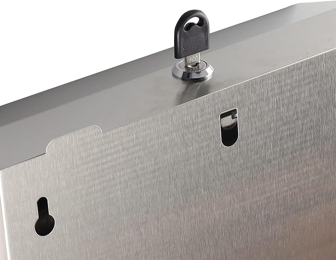 Comercial Paper Towel Dispenser Wall Mount, Stainless Steel Hand Towel Dispenser - Image 6