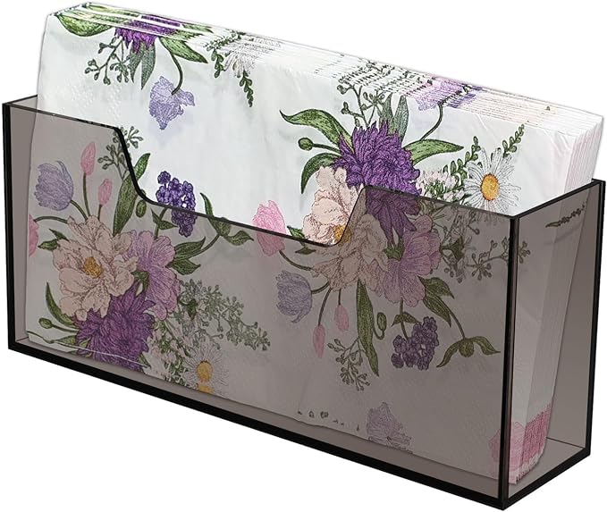 Waterproof Paper Towel holder, Acrylic Napkin Holder, Plastic Napkin Dispenser by Unknown