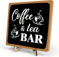Coffee Bar Decor Sign, Rustic Wooden Plaque Coffee Sign by DMADNF