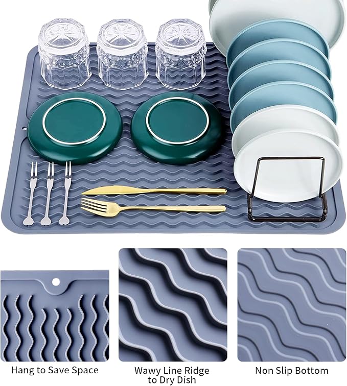 Silicone Dish Drying Mat - Image 4