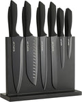Kitchen knife set with Magnetic knife holder, 15 pieces high carbon stainless by SipLip