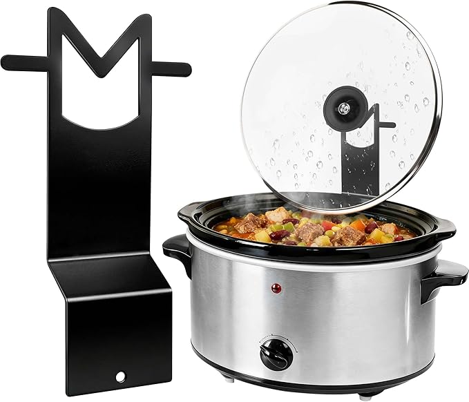 Slow Cooker Lid Holder by JUNSHUO