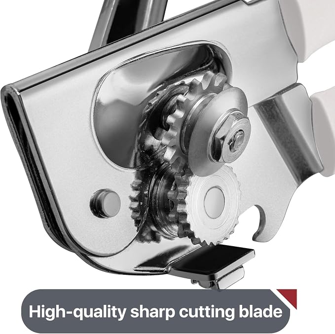 Commercial Can Opener, UHIYEE Hand Crank Can Opener Manual Heavy Duty - Image 3