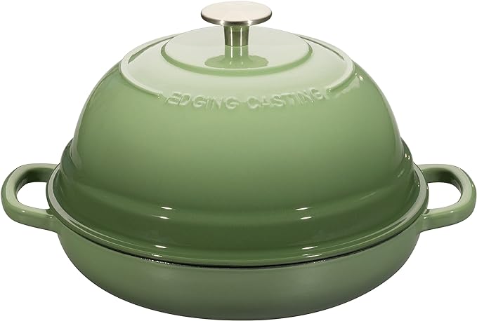 EDGING CASTING Enameled Cast Iron Dutch Oven Pot by EDGINGCOOKWARE