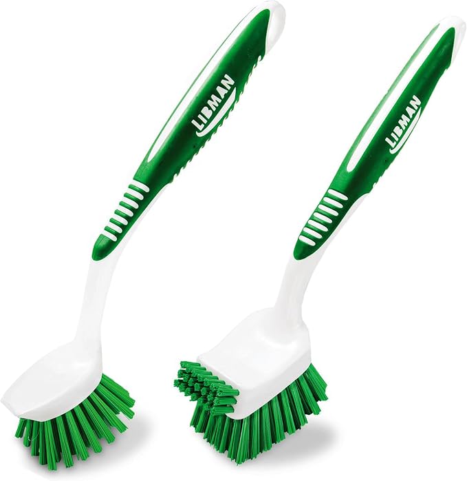 Libman Dish Brush Set with Long Handle by Tribello